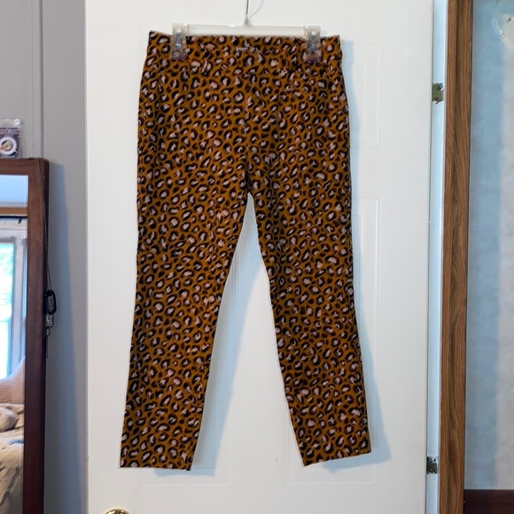 Pixie Leopard Print Pants - Picture 2 of 5
